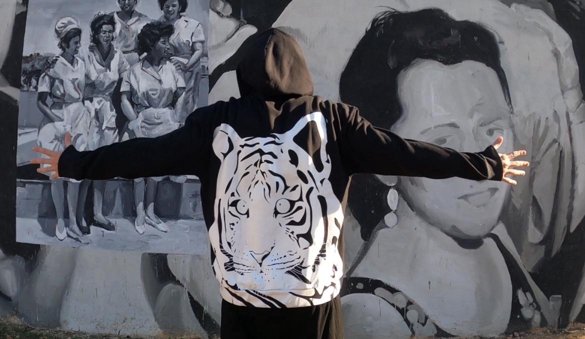 White Tiger Hoodie